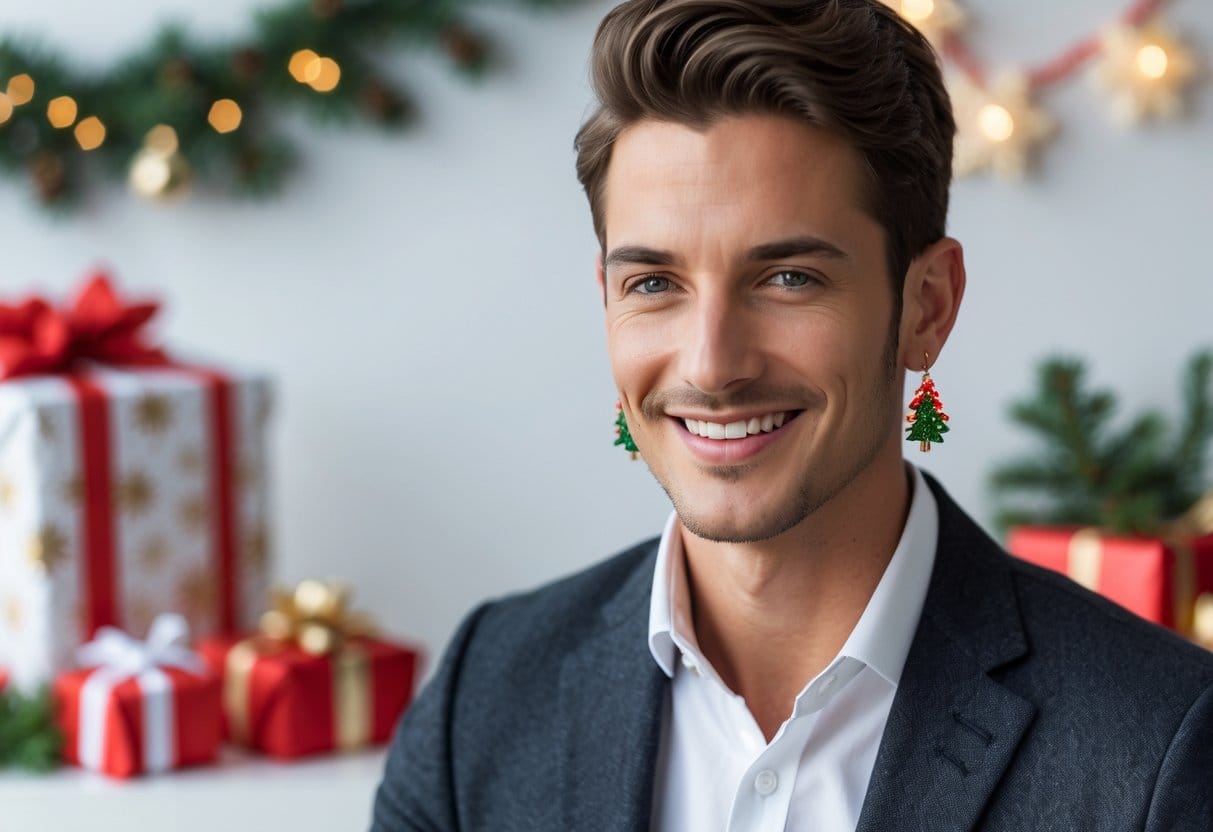 Read more about the article Unikke gaveidéer til ham: smukke juleøreringe til ham